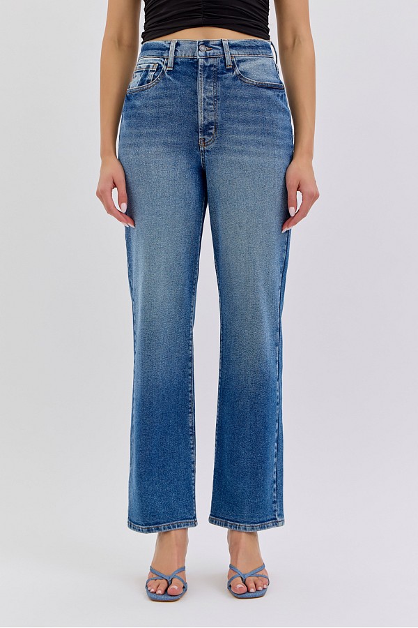 Super High Rise Dad Jean